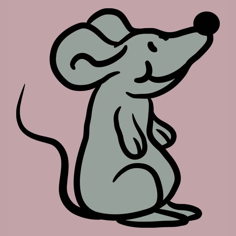 Petite souris mignonne mignonne