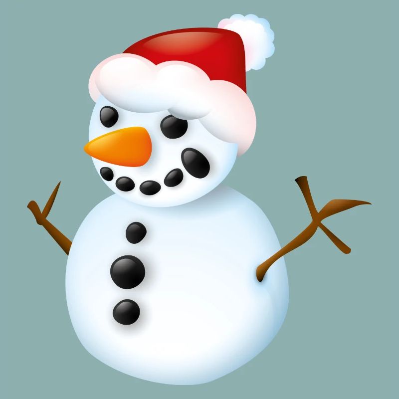 Smiley Snowman