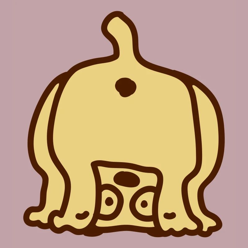 Chien de derrière