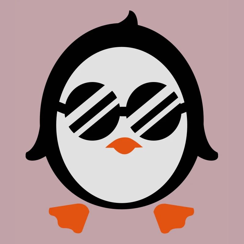 Cooler Pinguin