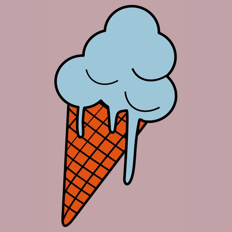 Schmelzendes Eis
