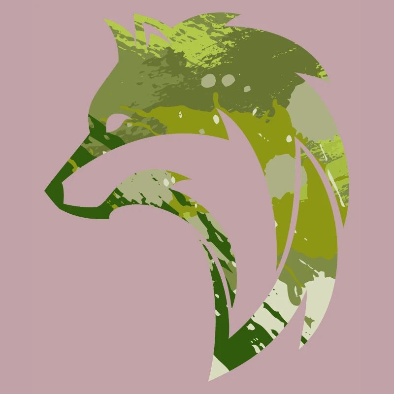 Wild Wolf Camouflage Pattern