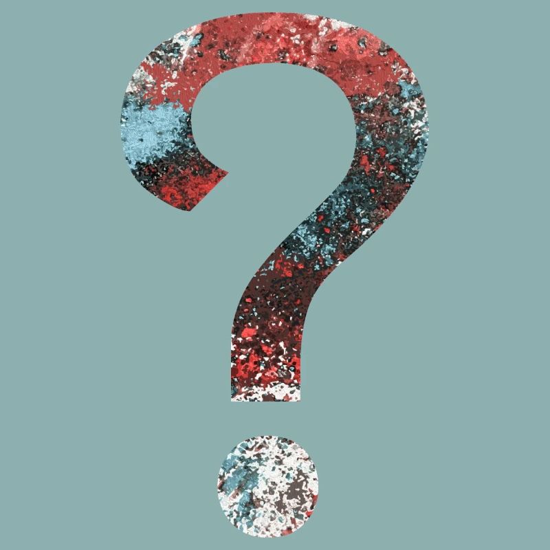 Abstract Question Mark