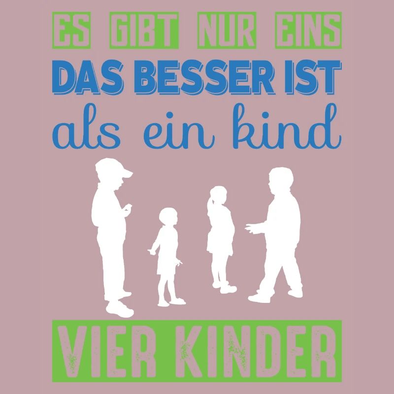 Vier Kinder
