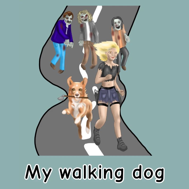 Zombie RunEdition: walking dog