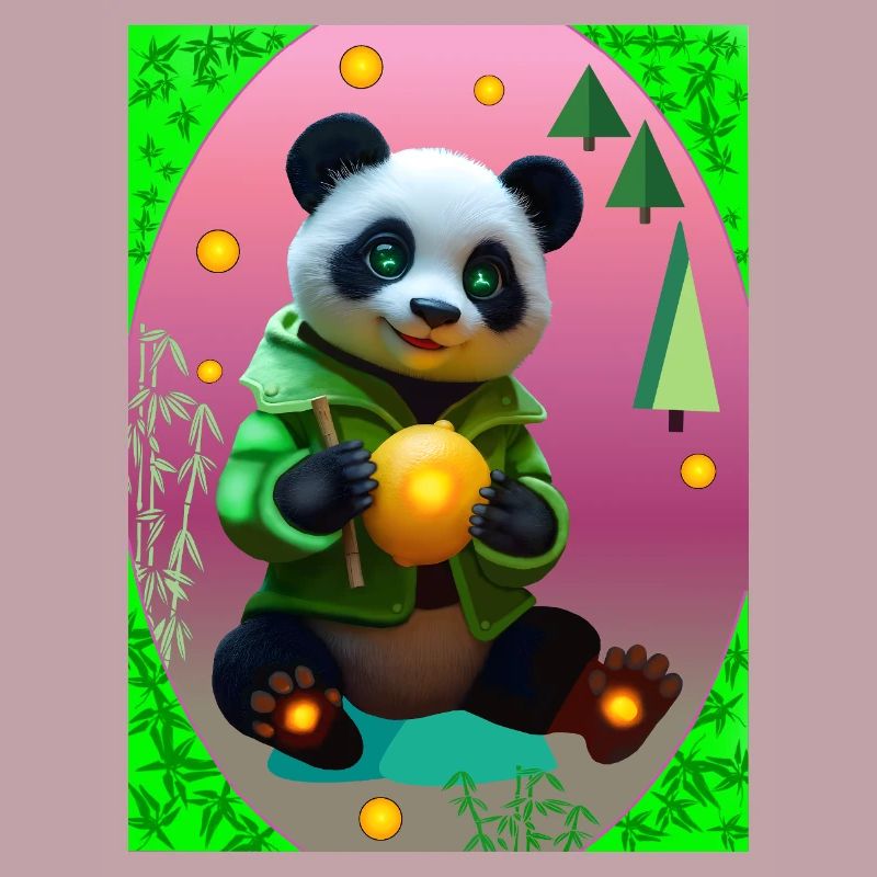 Futuristic Panda