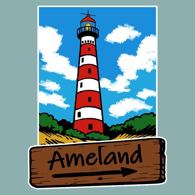 Ameland Leuchtturm Urlaub