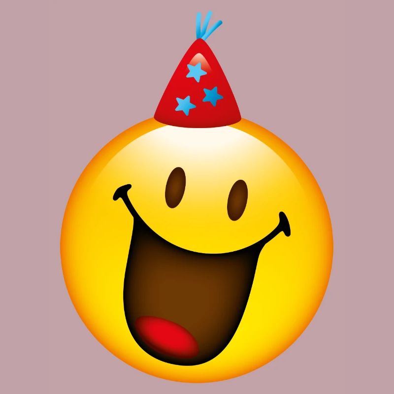 Smiley with Party Hat