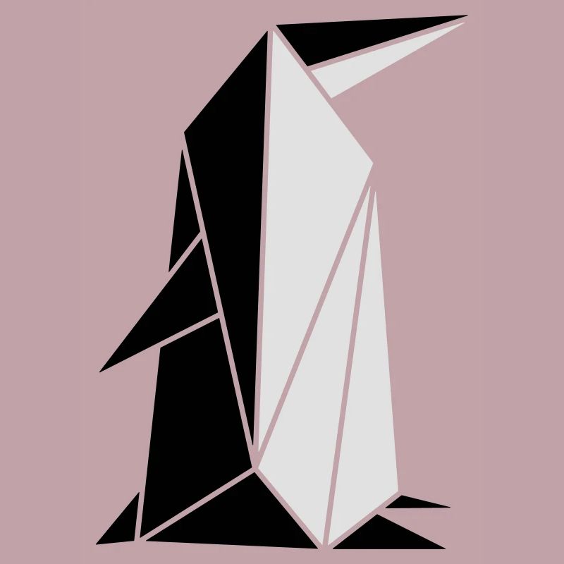 Origami: putziger Pinguin
