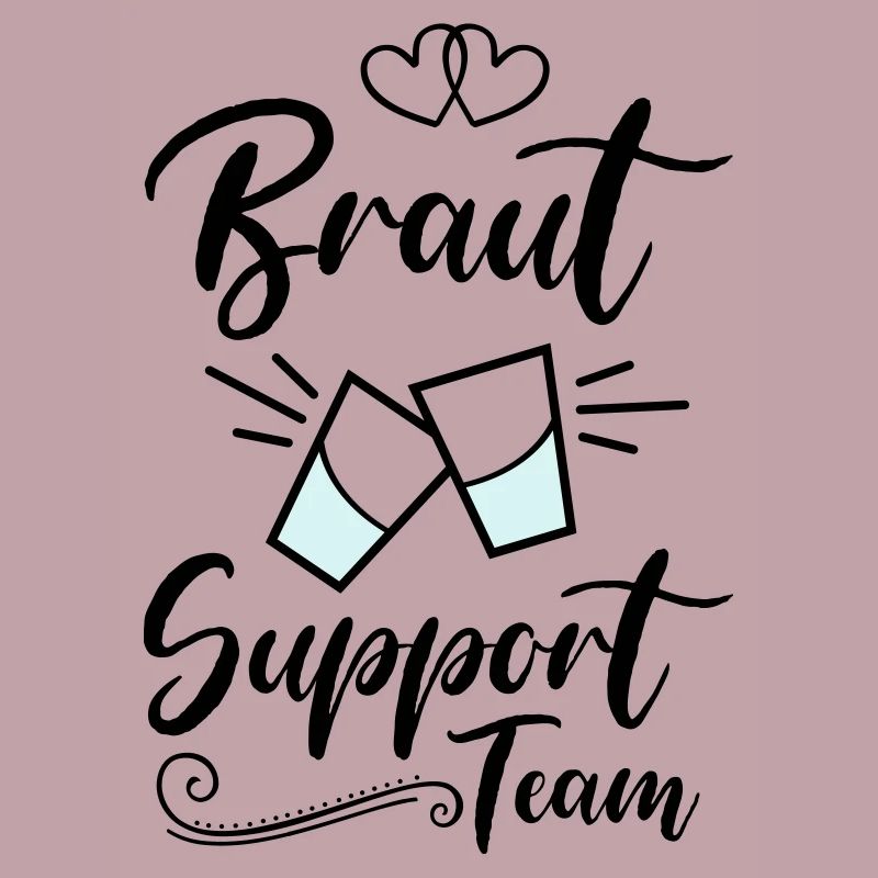 braut support team kurze