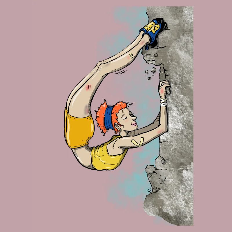 Flexible climber