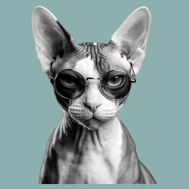 Sphynx peu impressionné