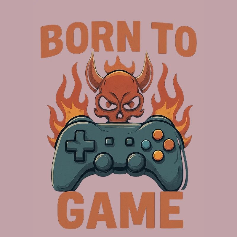 Born to Game – Fire Skull Controller