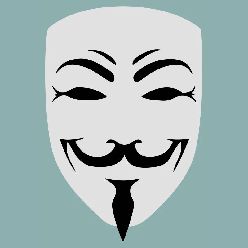 anonymous happy mask internet hack