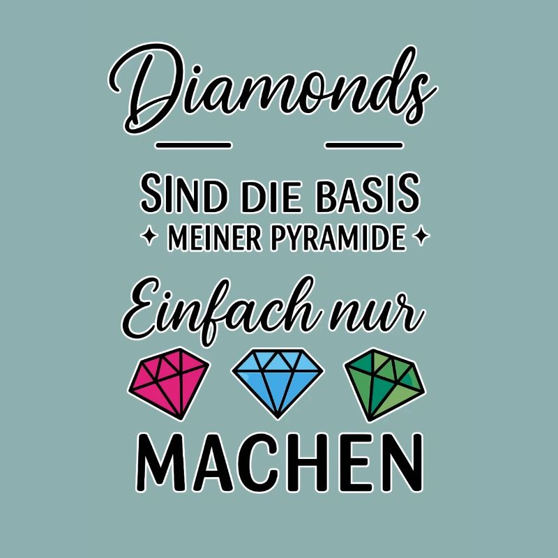 Les diamants sont la base de ma pyramide