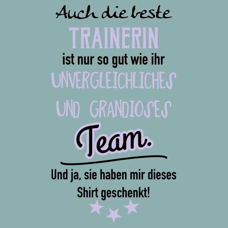 Beste Trainerin Shirt