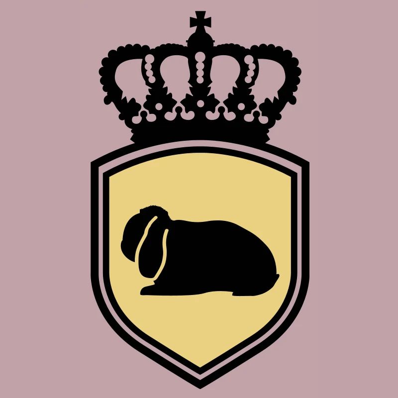 NHD emblème nain manteau de lapin de Lop de la