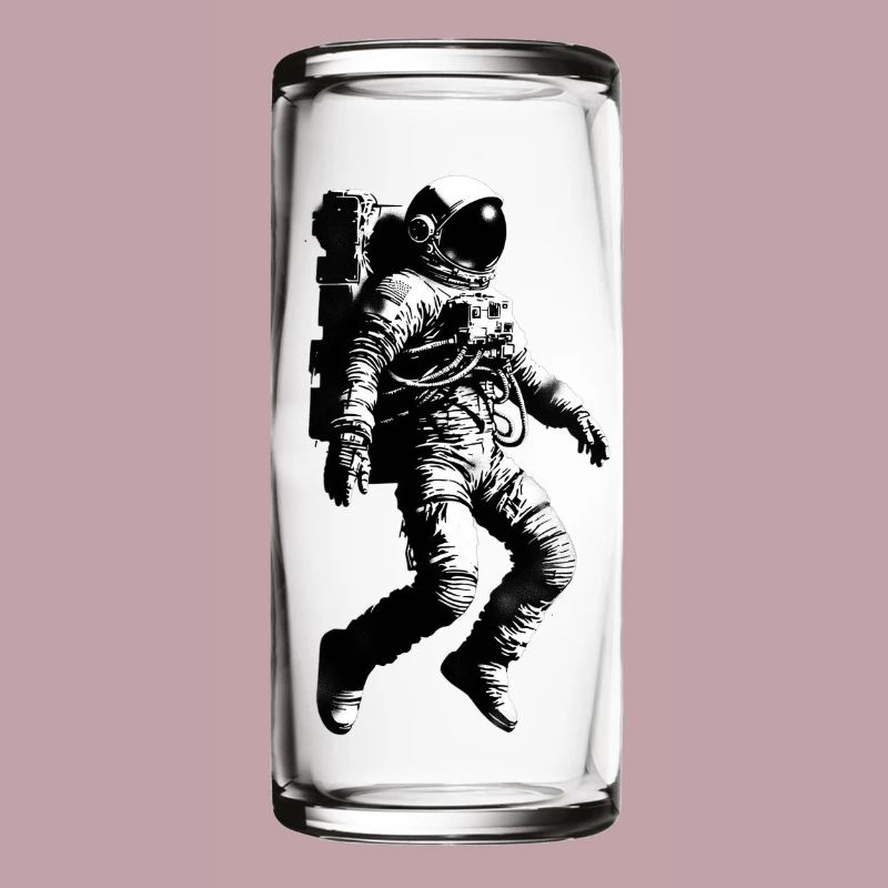 Astronaut im Glas