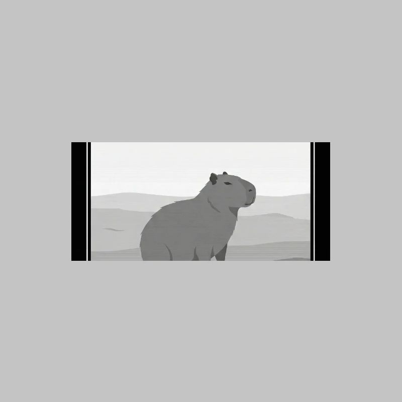 Citation drôle d’existence - Sarcasme de Capybara