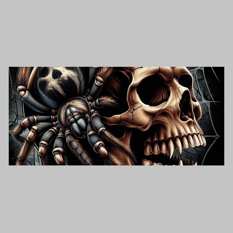 Skull and Spider