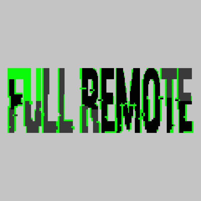 Telearbeit Total Style Glitch Informatique