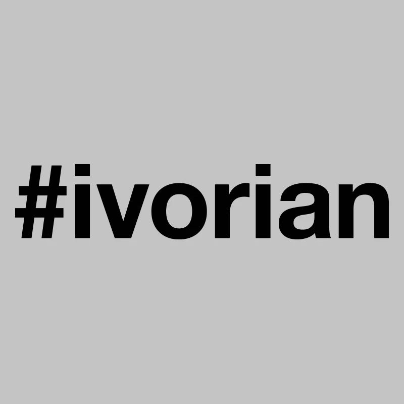 IVORIAN Hashtag Côte d'Ivoire