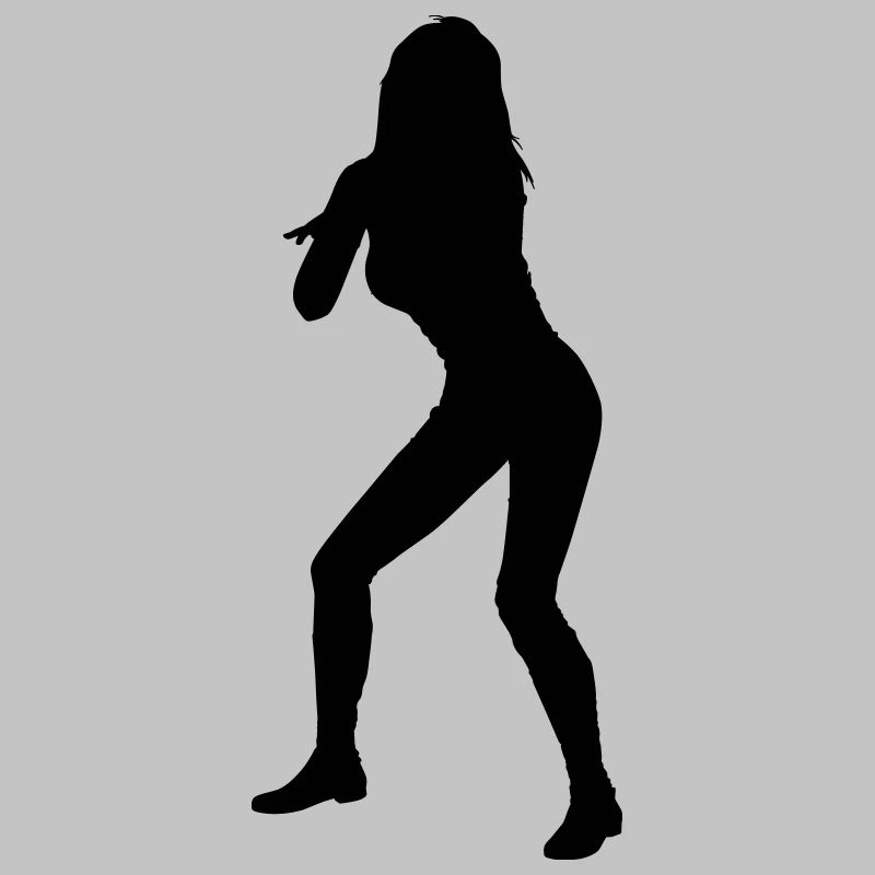 Frau Körper Silhouette Vektor-Design