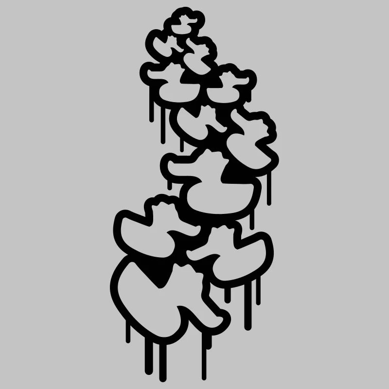 Rubber Duck Graffiti