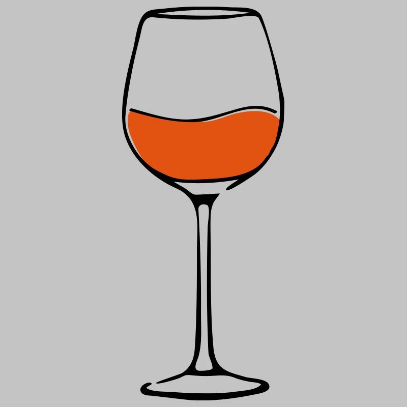 rotwein glas
