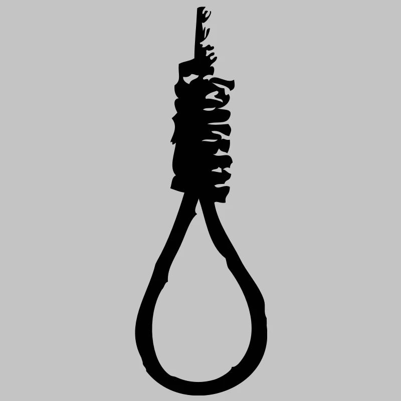 noeud coulissant corde pendu