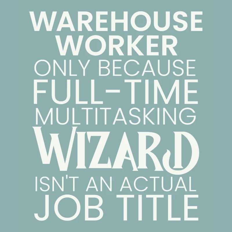 Warehouse Worker multitasking Wizard