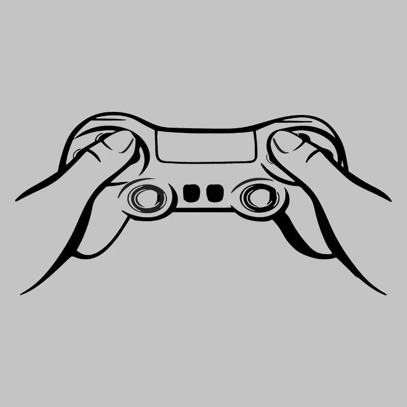 Gamecontroller schwarz