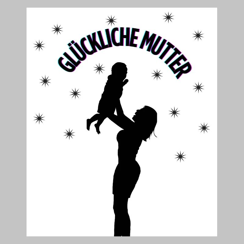 Maman heureuse – amour pur