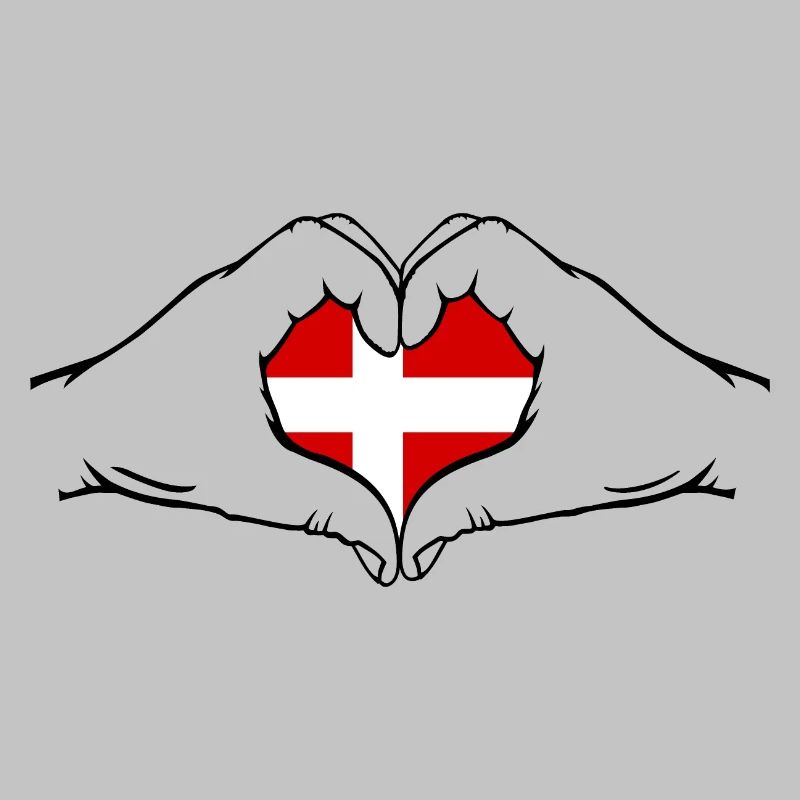Danemark Forme de coeur