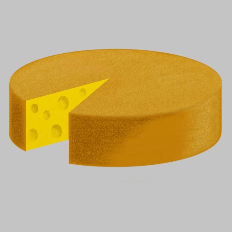 Fromage coupé