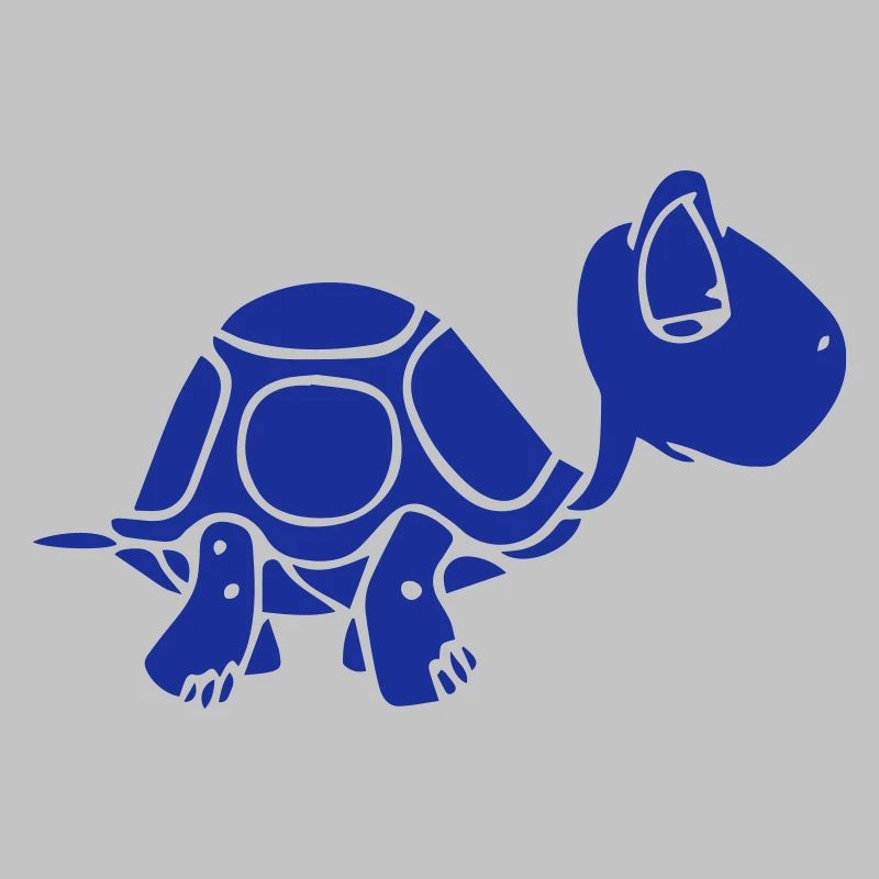 A turtle that takes its time