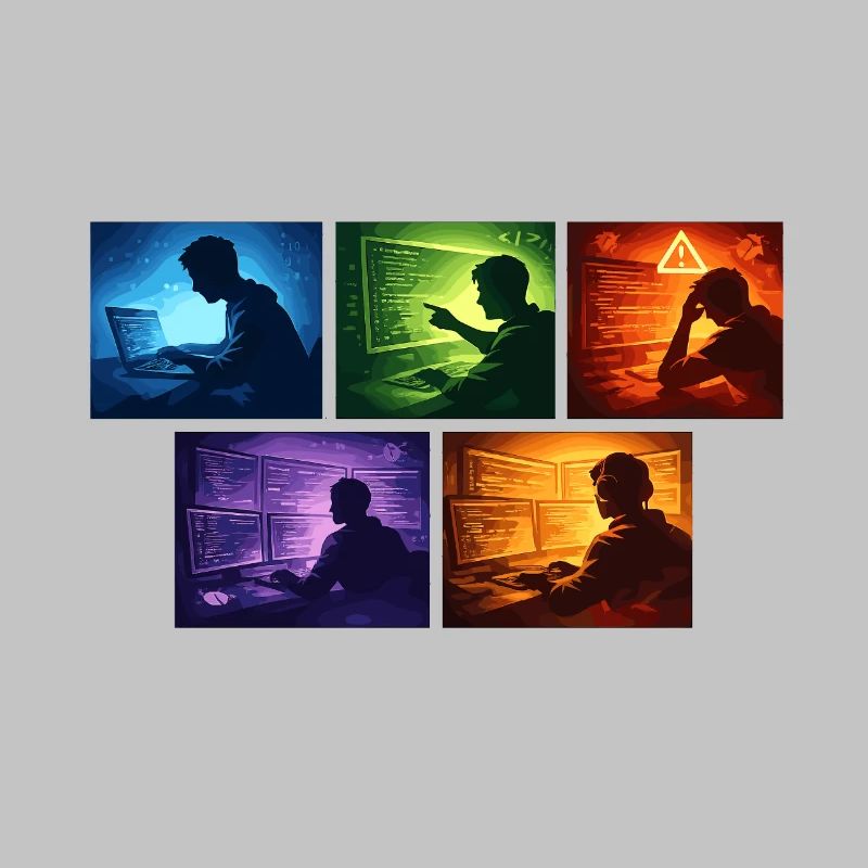 Ombre de code multi-écran