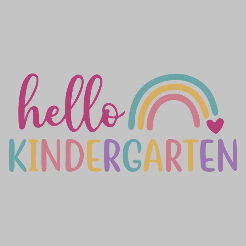 Hello Kindergarten - Back to School Design