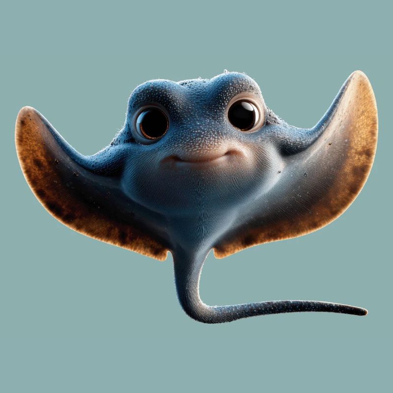 Manta Ray, Devil Ray, Stingray, Diver