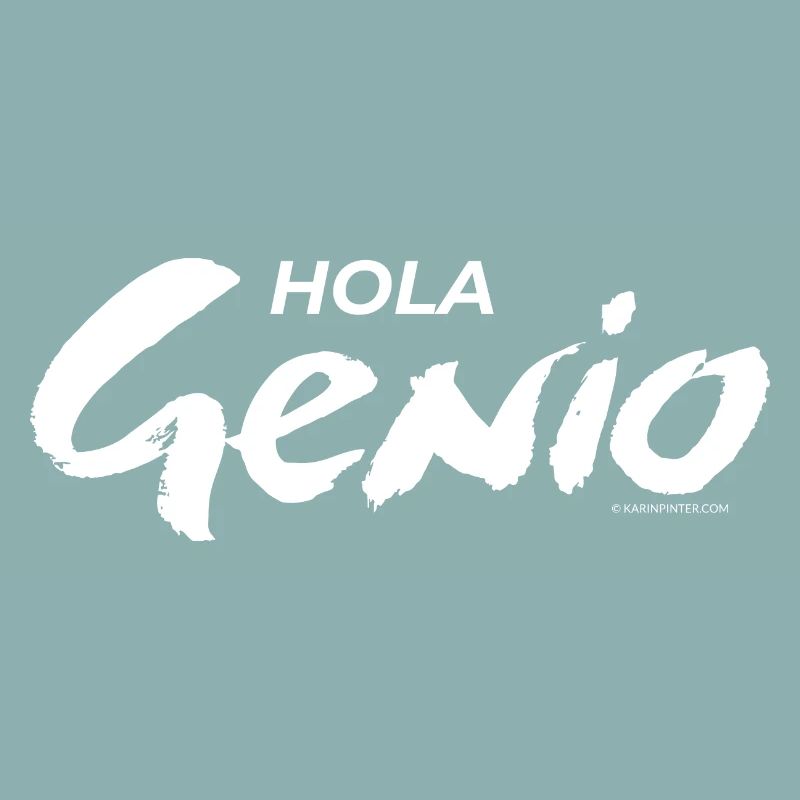 Hello Genius (weiß)