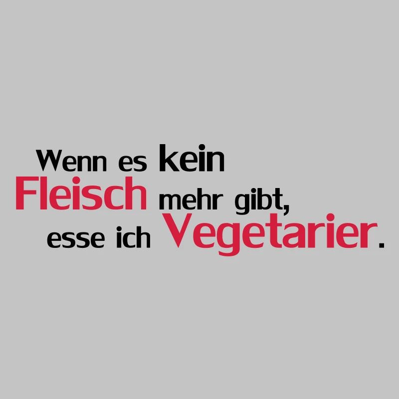 S'il n'y a pas plus de viande, je mange