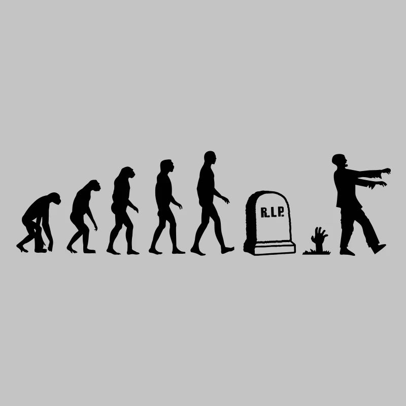 Evolution de Zombie - déguisement Halloween -