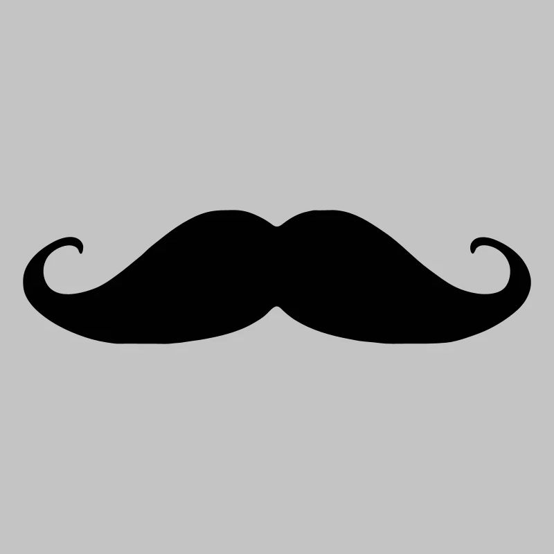 Handlebar mustache