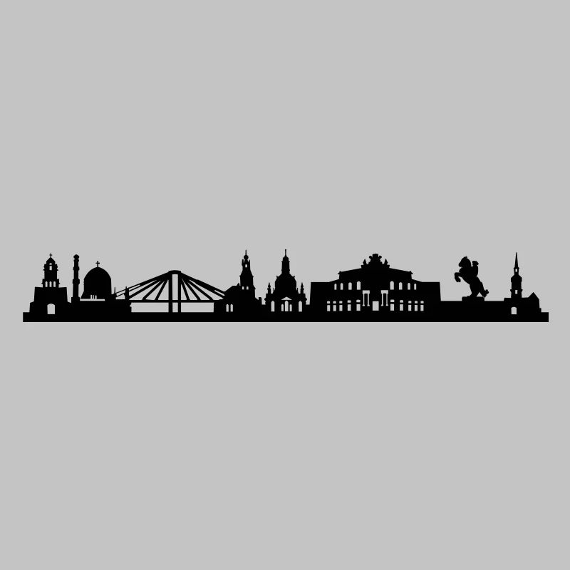Dresden skyline long