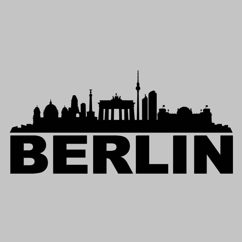 Berlin skyline central text