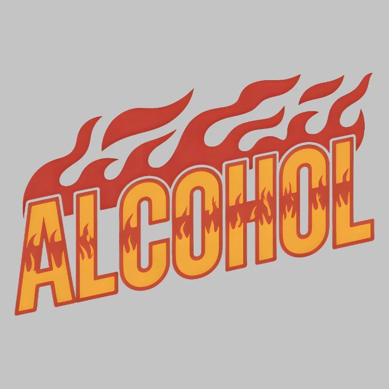 Alcool - Cool Drinking Logo