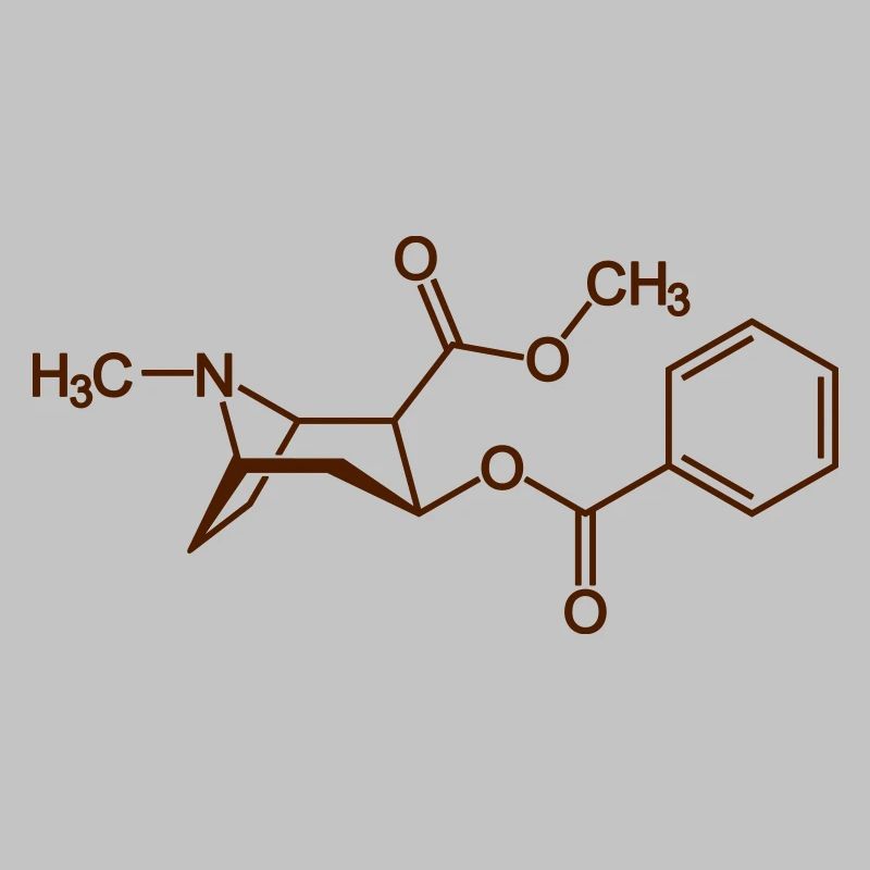 Cocaine crack molecule