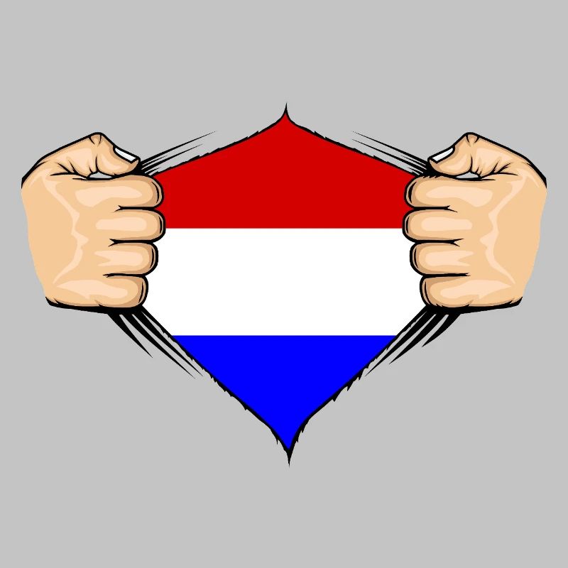 Conception du drapeau de la Hollande