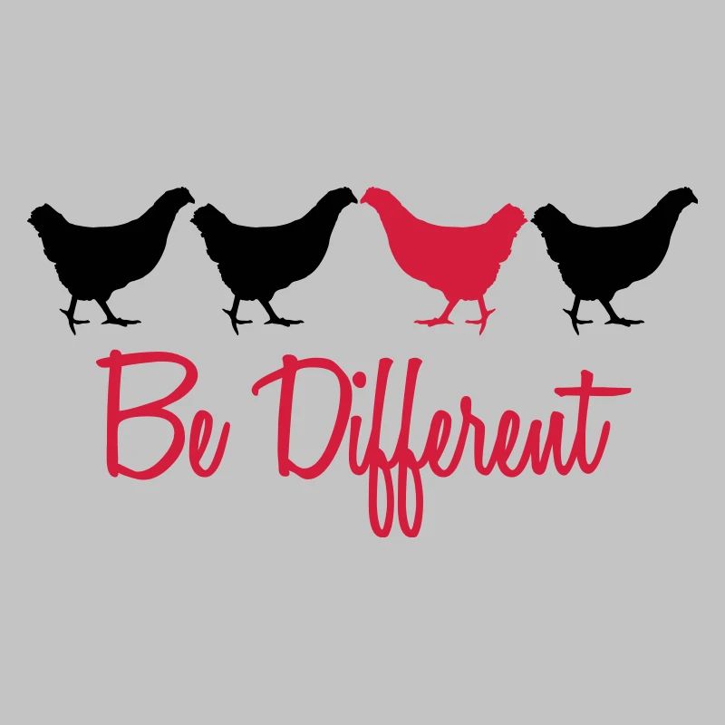 Be Different Hhs mit Text