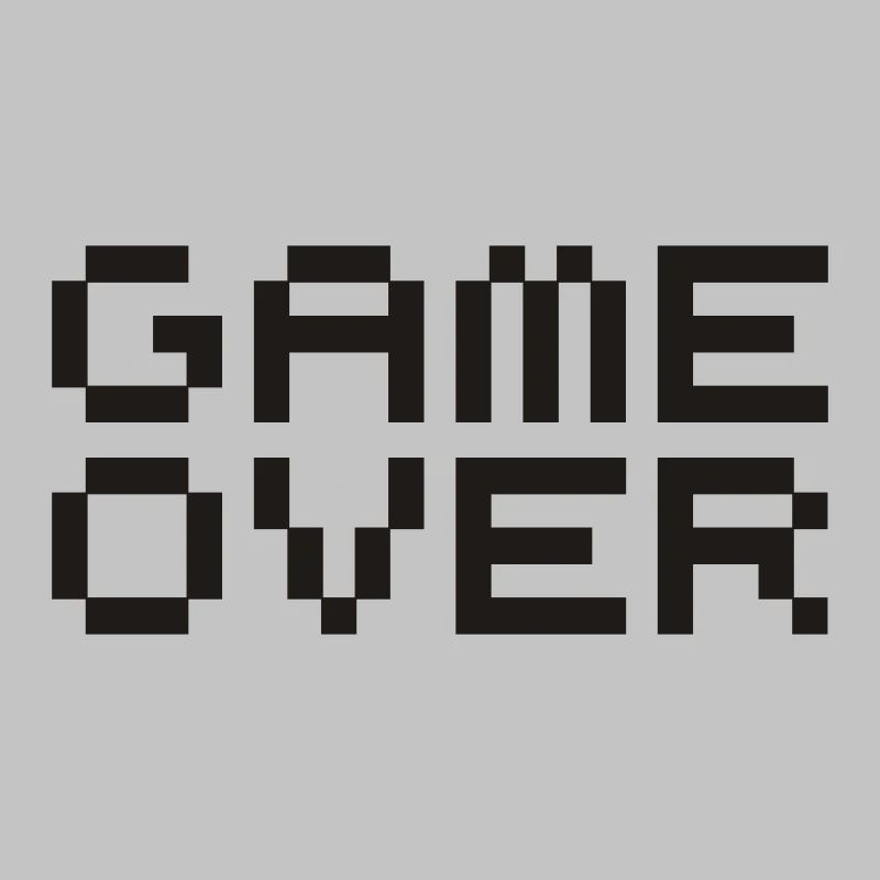 Game over / game over pixels